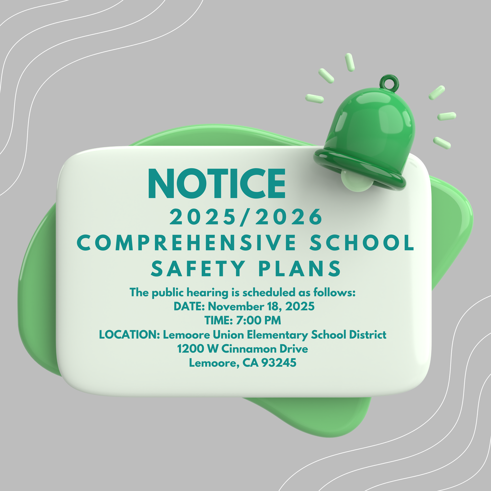 safety plans public notice