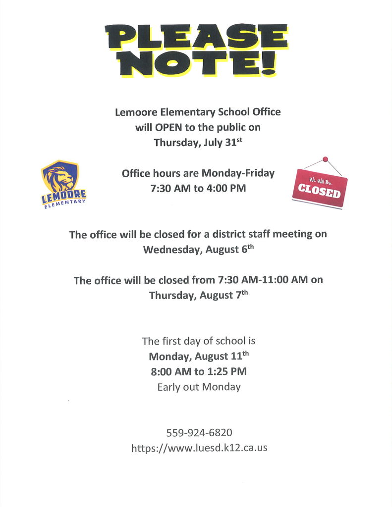 School office information 