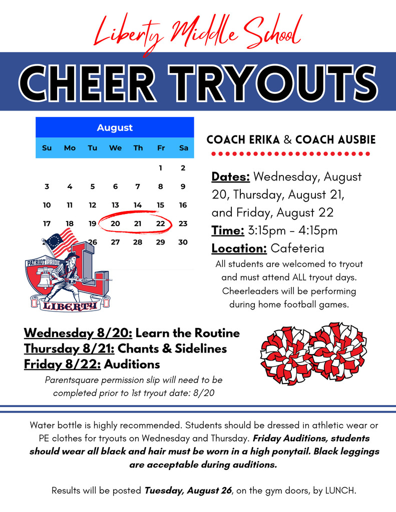 cheer tryouts