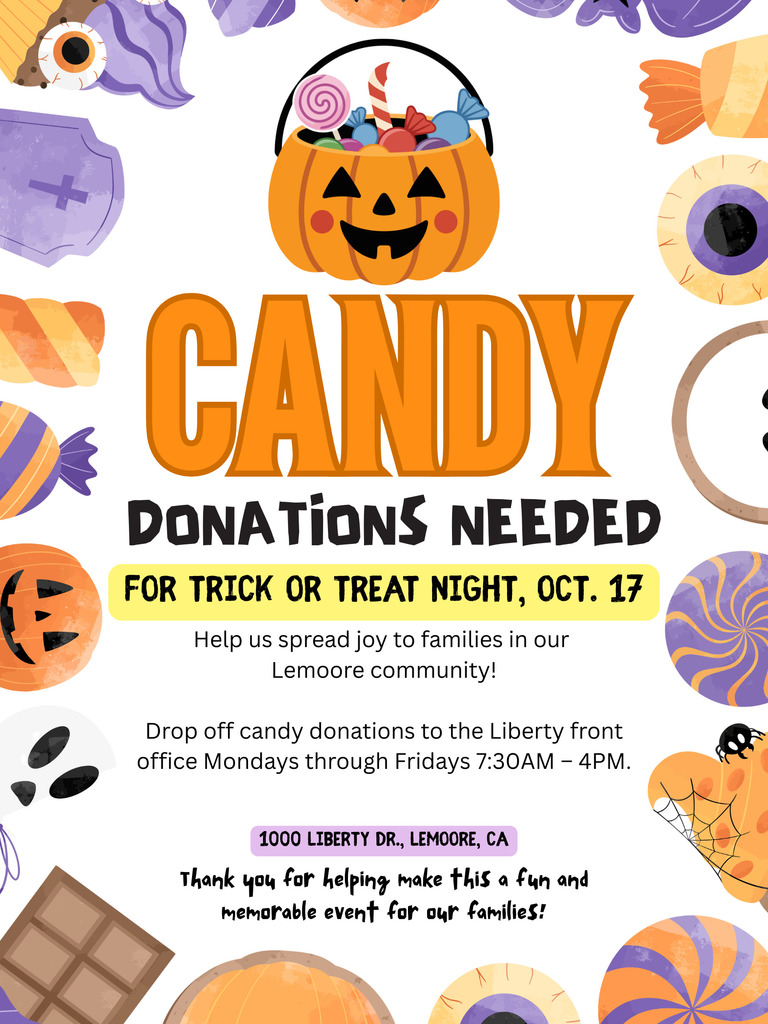 candy donations 