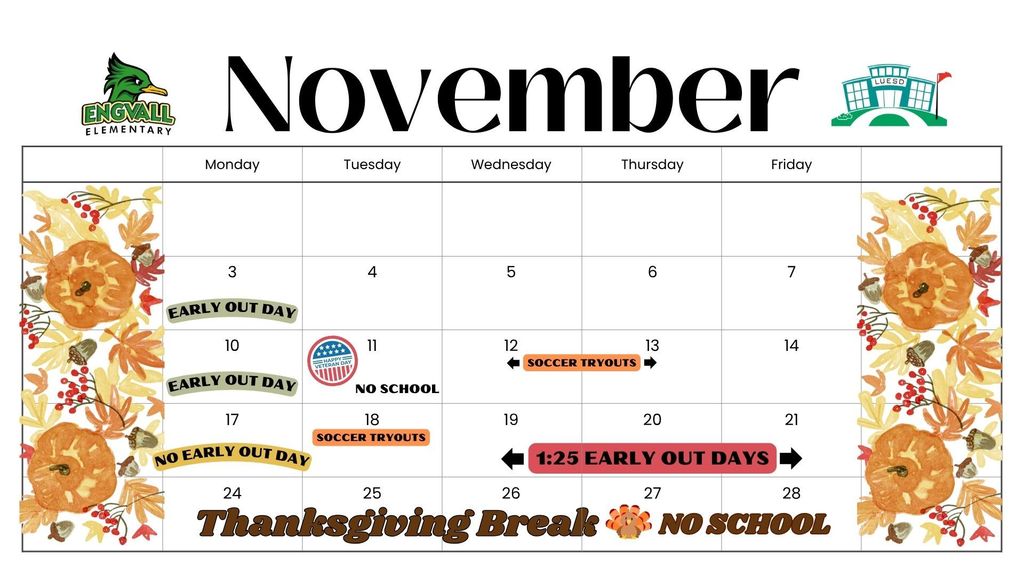 November - Calendar