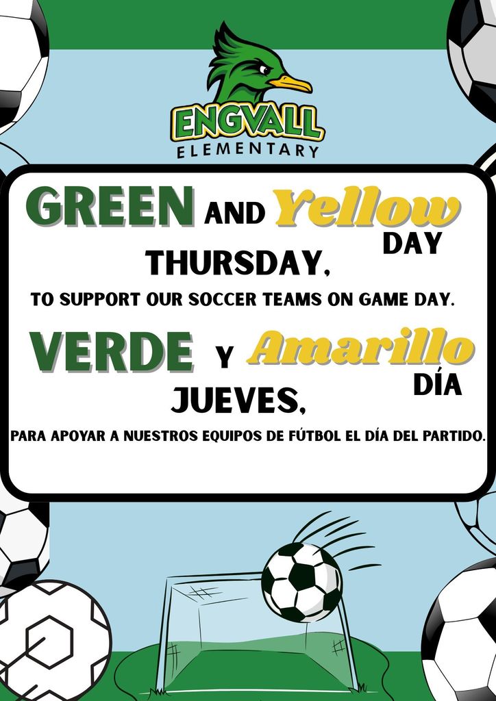 Green and Yellow Day!