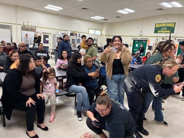 Parents at the Award Ceremony
