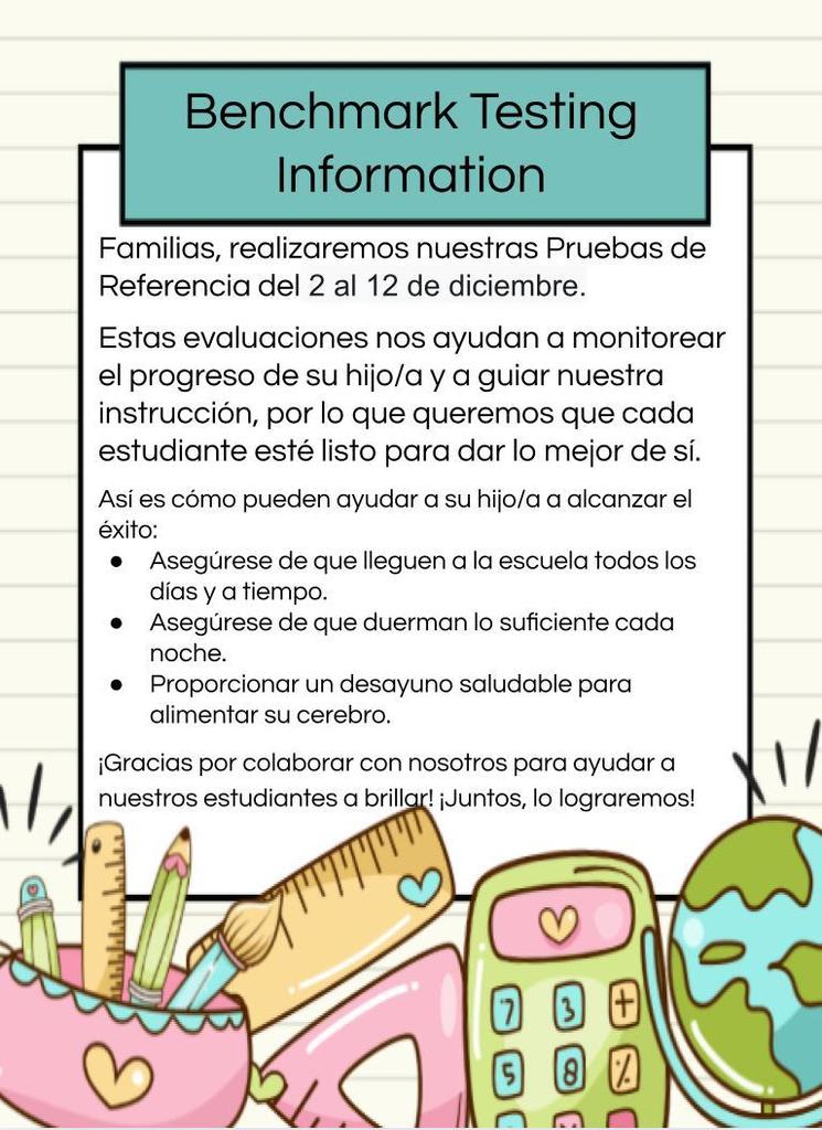 Benchmark Testing Information