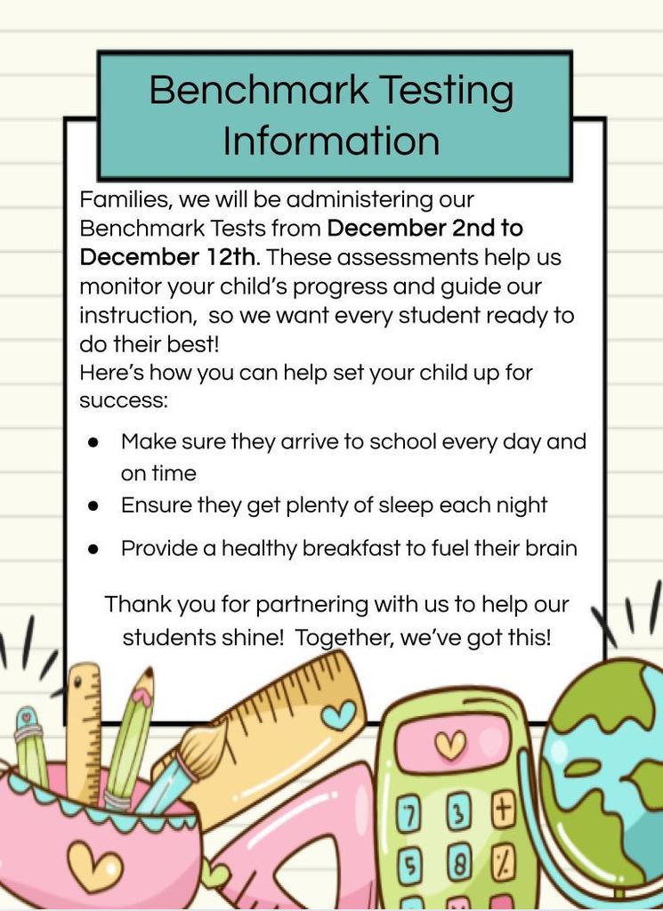 Benchmark Testing Information