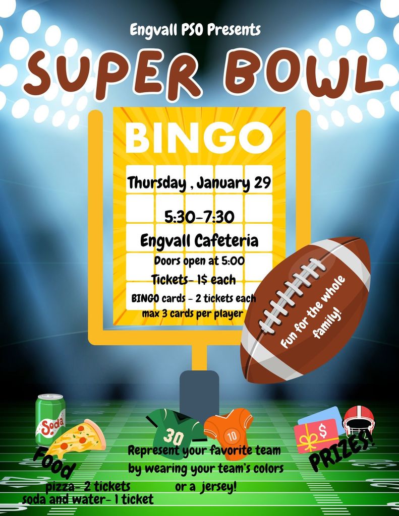 Bingo Night - January 29th