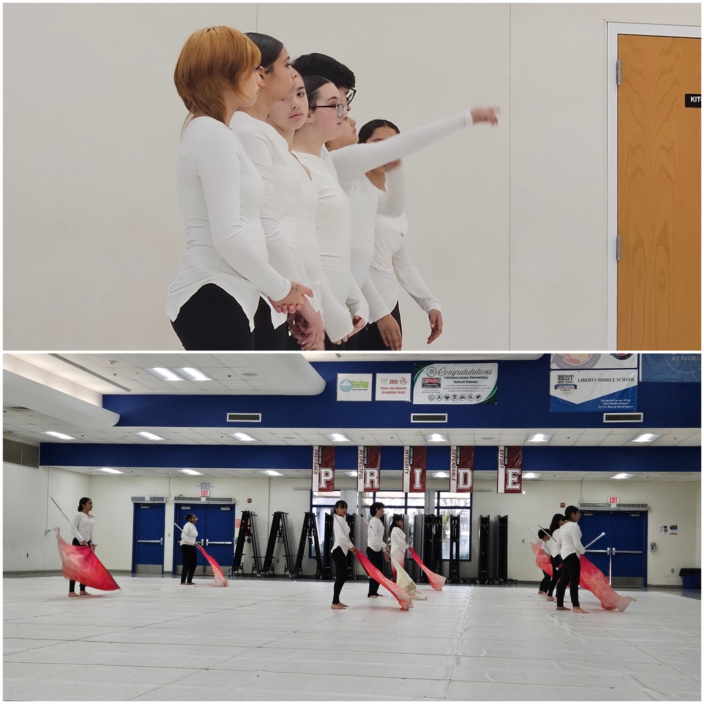 winter guard practice 