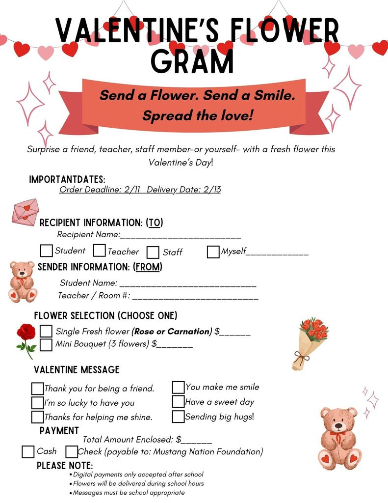 Valentine Flower gram