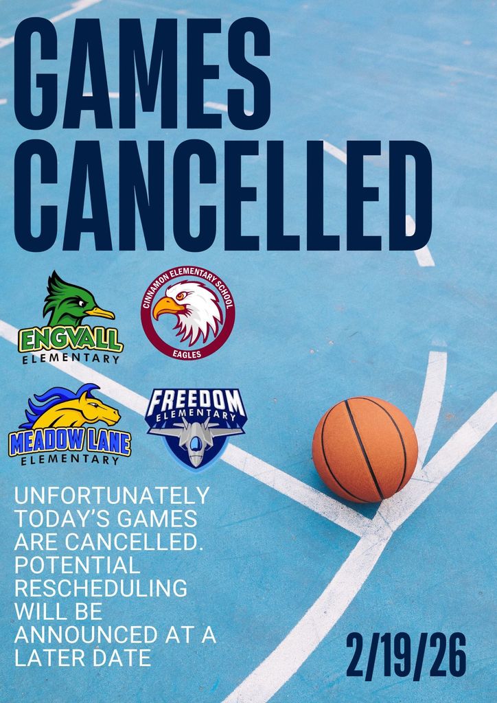 Games Cancelled