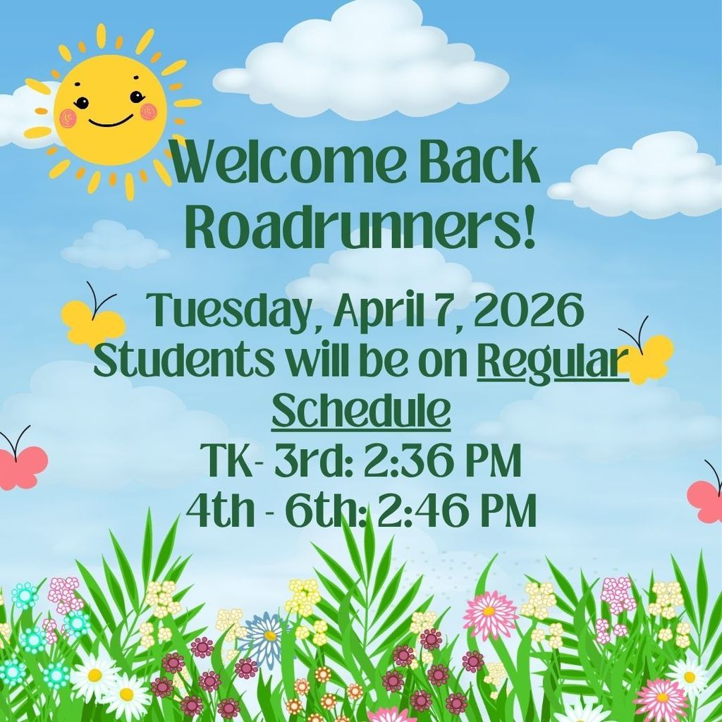 Welcome Back Roadrunners!