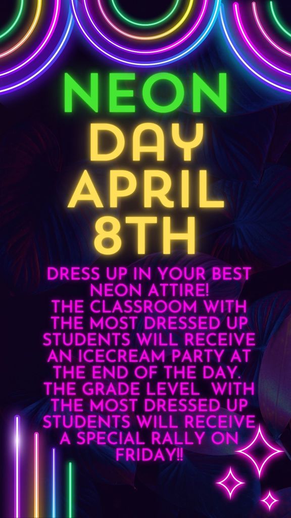 Neon Day - April 8th