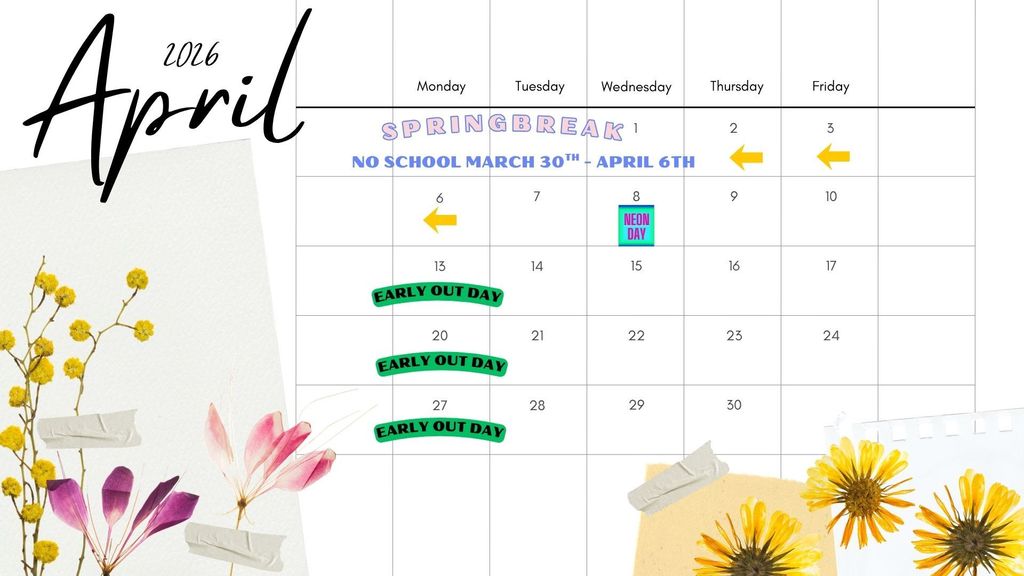 April Calendar 