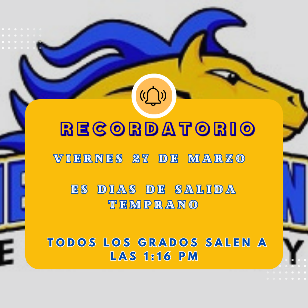 Viernes estudiantil horario