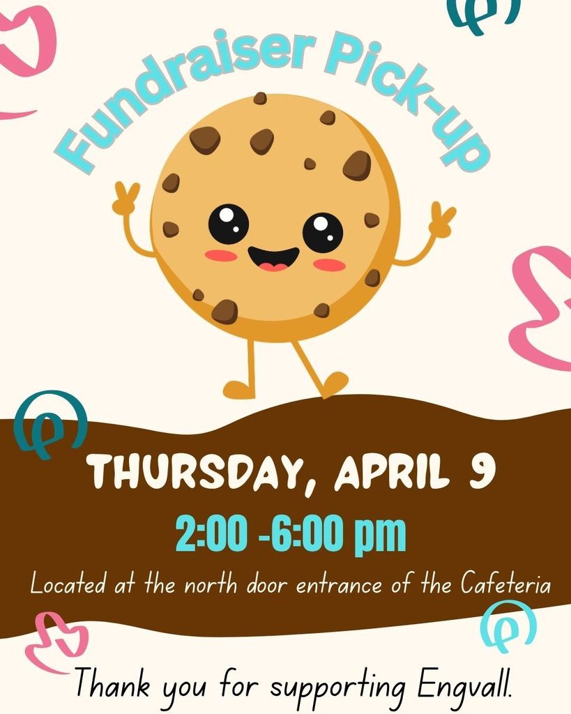 Fundraiser Pick-Up, This Thursday, April 9th