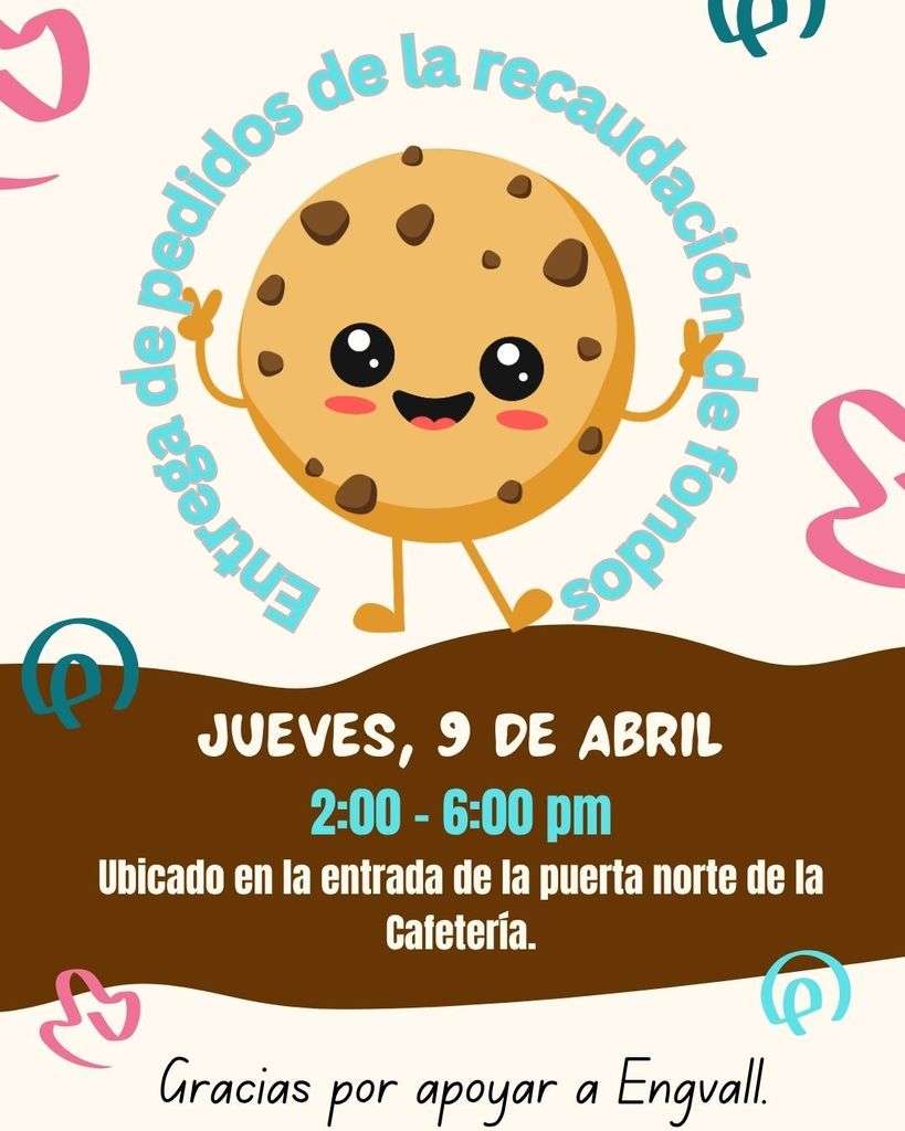 Fundraiser Pick-Up, This Thursday, April 9th