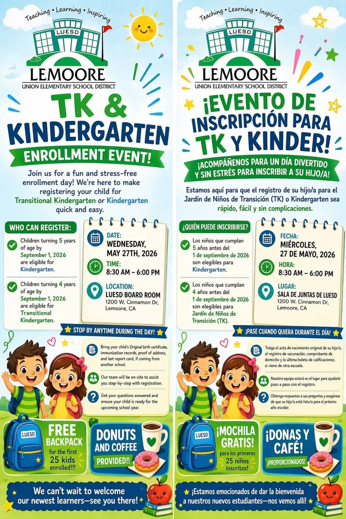 tk/k LUESD reg