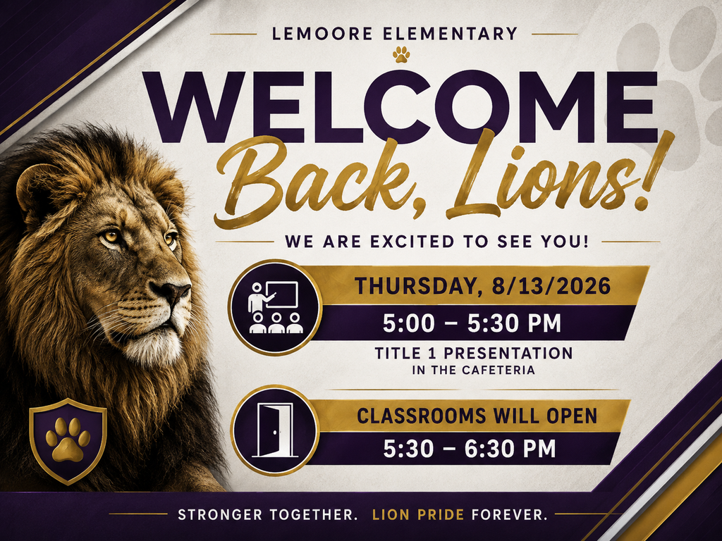 Back to School Night!