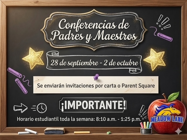 Parent Teacher conference span 2627