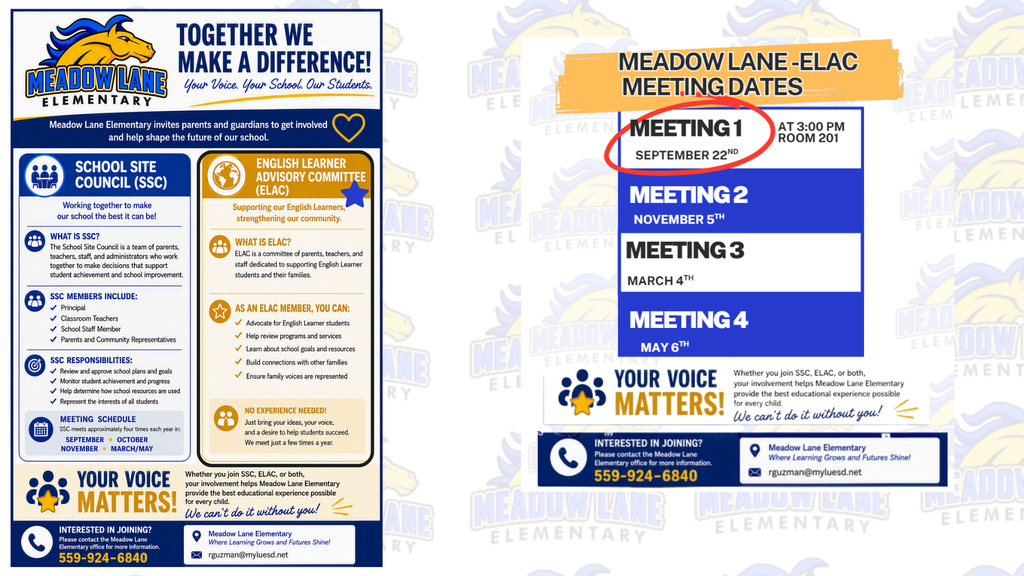 Elac meeting 1
