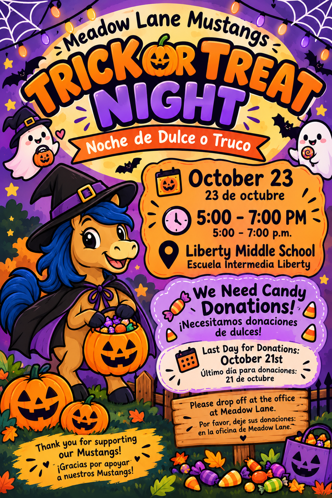 Mustang candy donations
