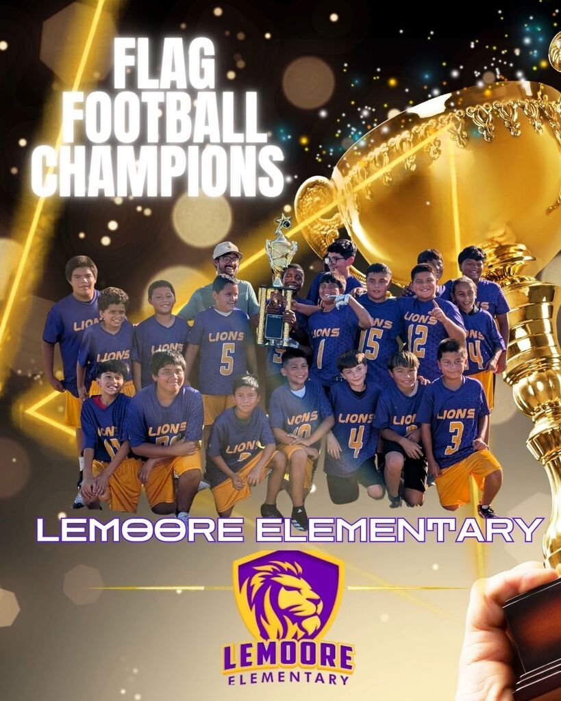 Lemoore Lion Flag Football Champions!
