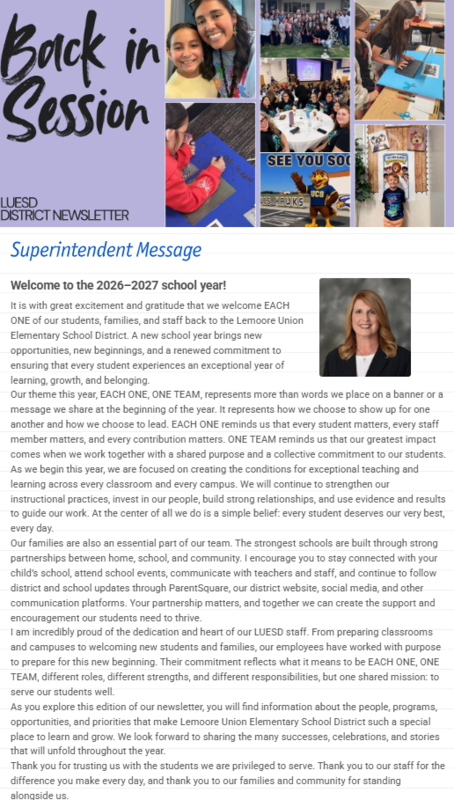 newsletter