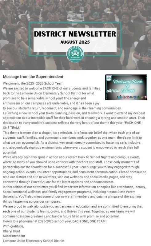 newsletter
