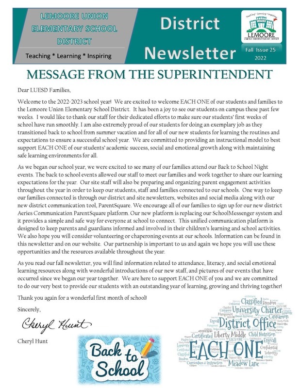 District Newsletter