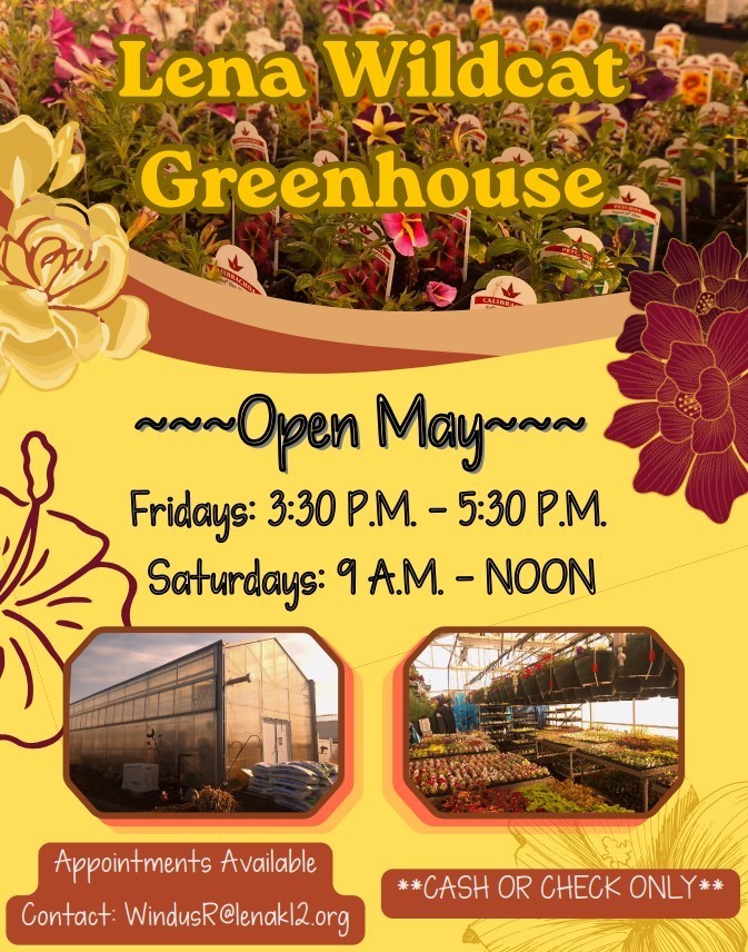 Greenhouse Now Open