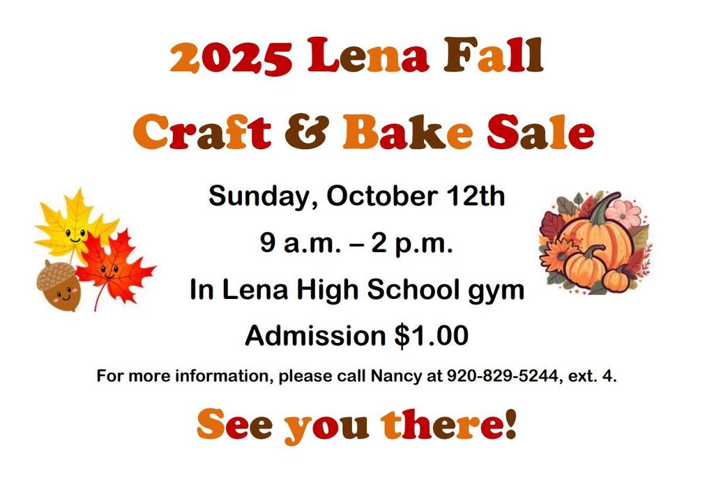 Craft Fair Info
