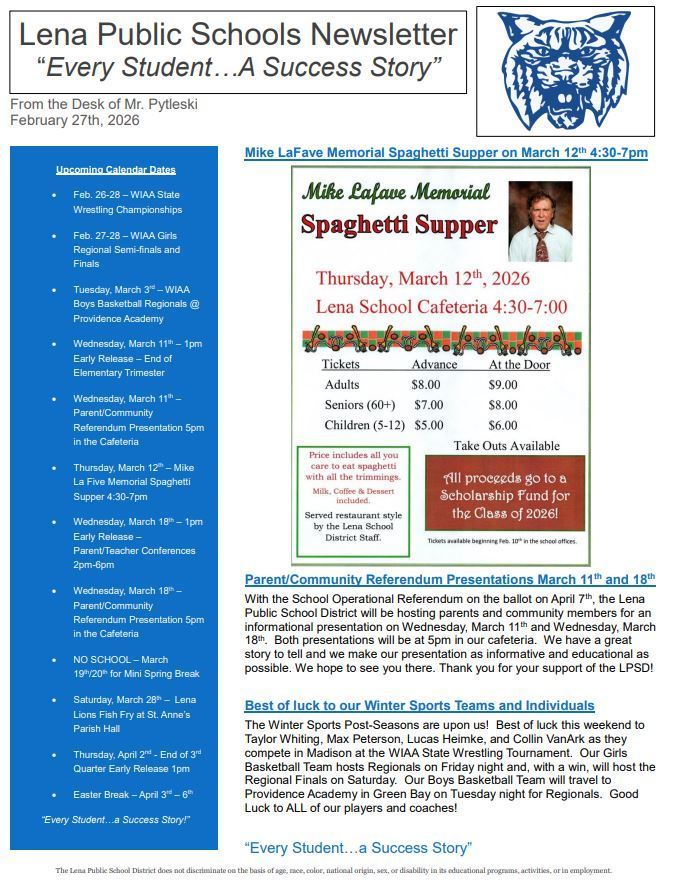 Feb. Newsletter