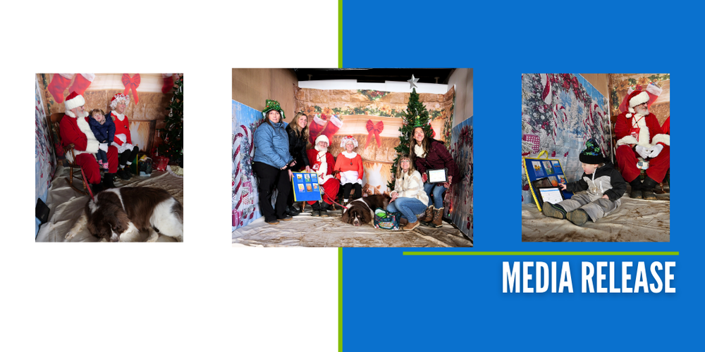 A press release image featuring three photos from our Miracle Meadows Field Trip