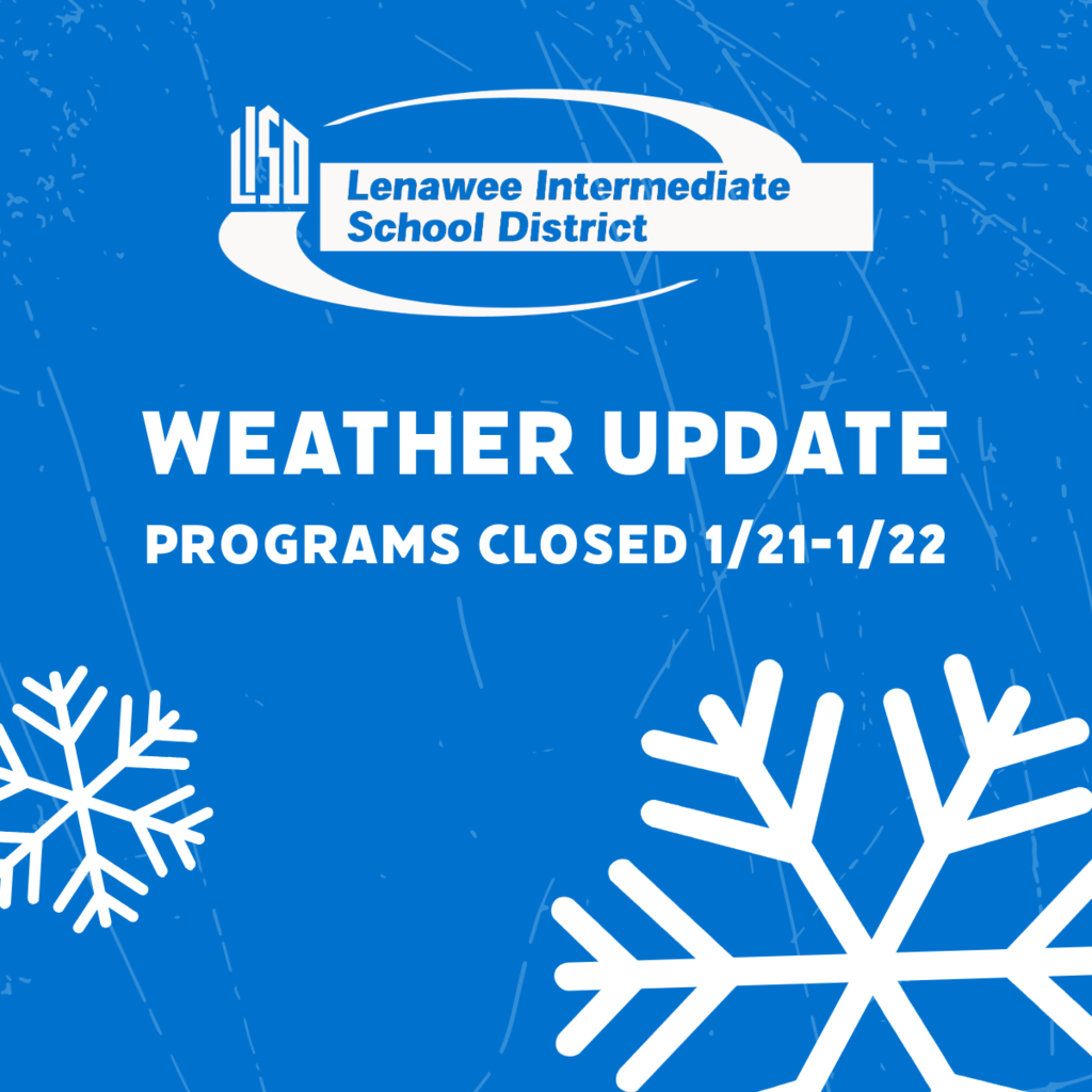 weather update - programs closed