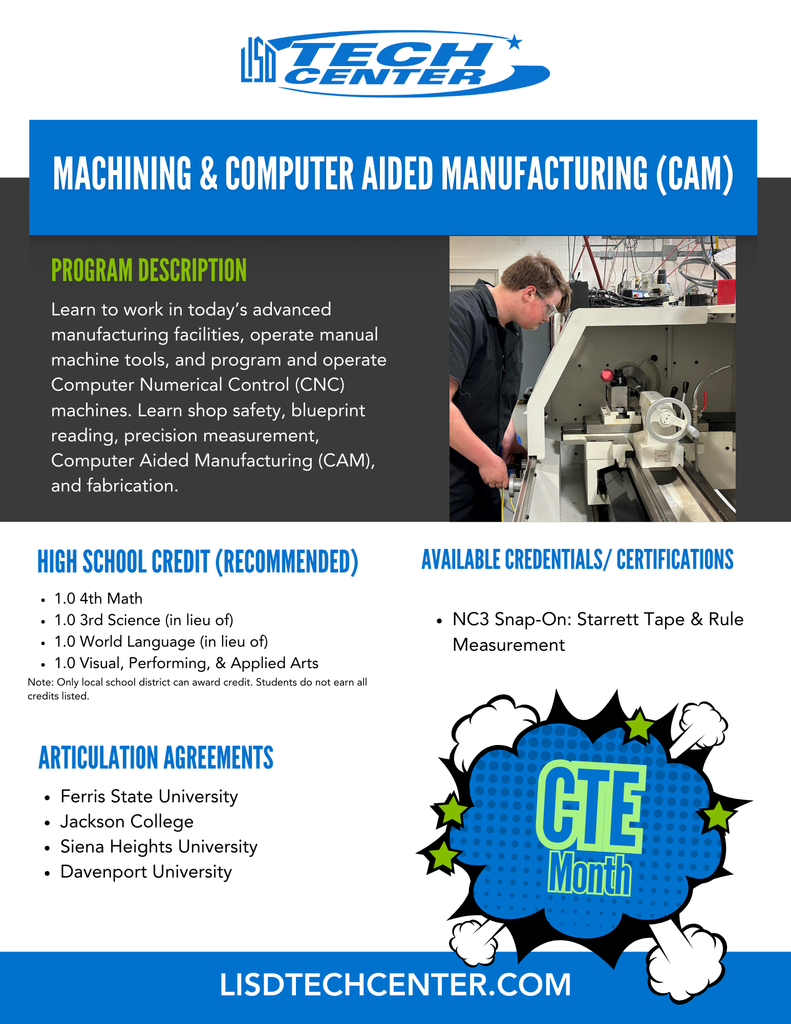 Machining Flyer