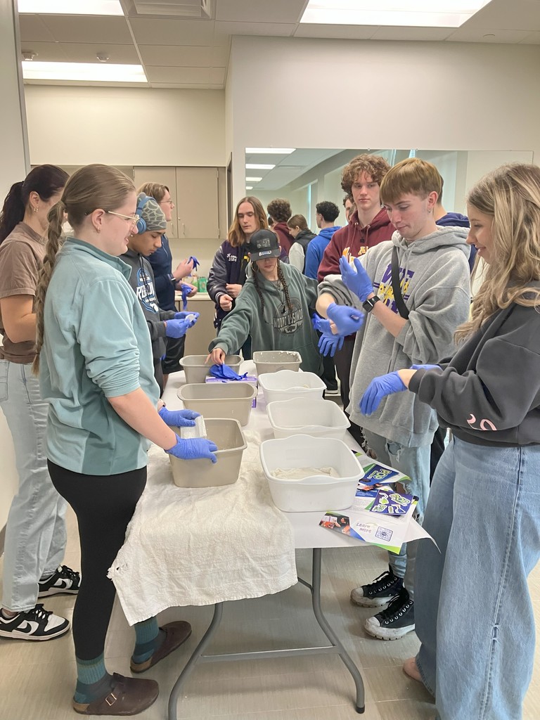 Students in lab