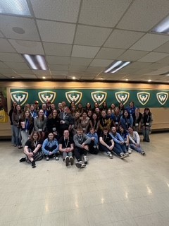 A group photo of LISD Tech Center students who attended the event