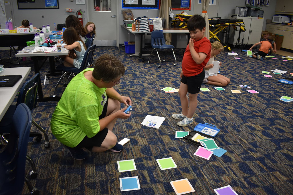 Student problem solving his coding question