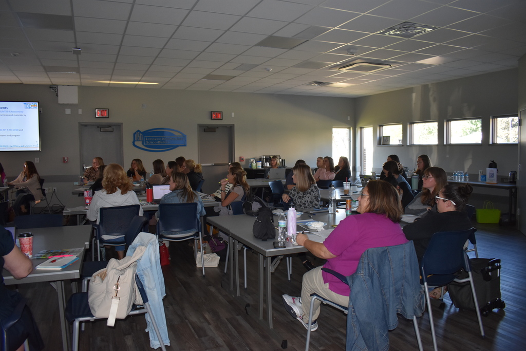 A room filled with educators