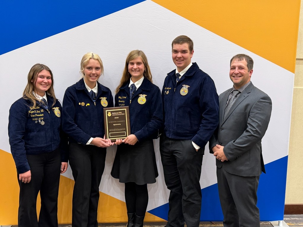 Agronomy team at FFA Nationals