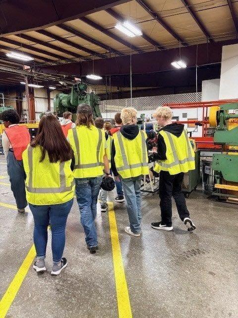 Addison students at CSP Innovation in Manchester