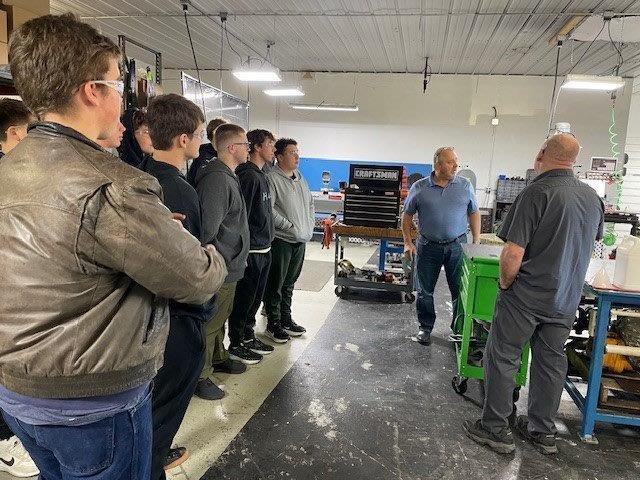 Clinton students at GLOV