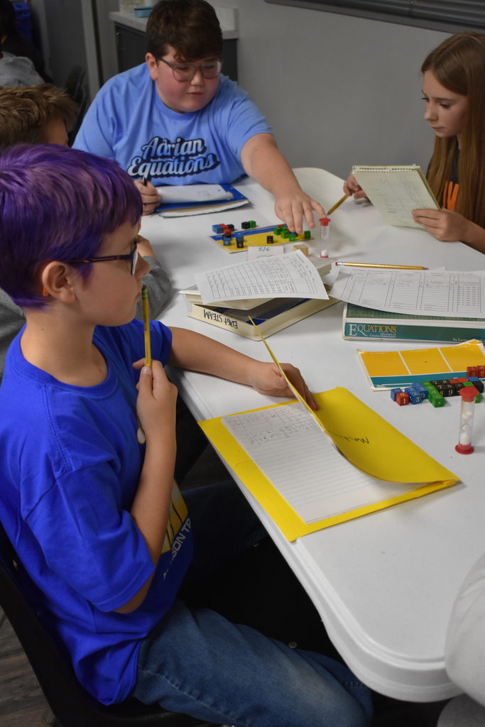 a student concentrating on his next move