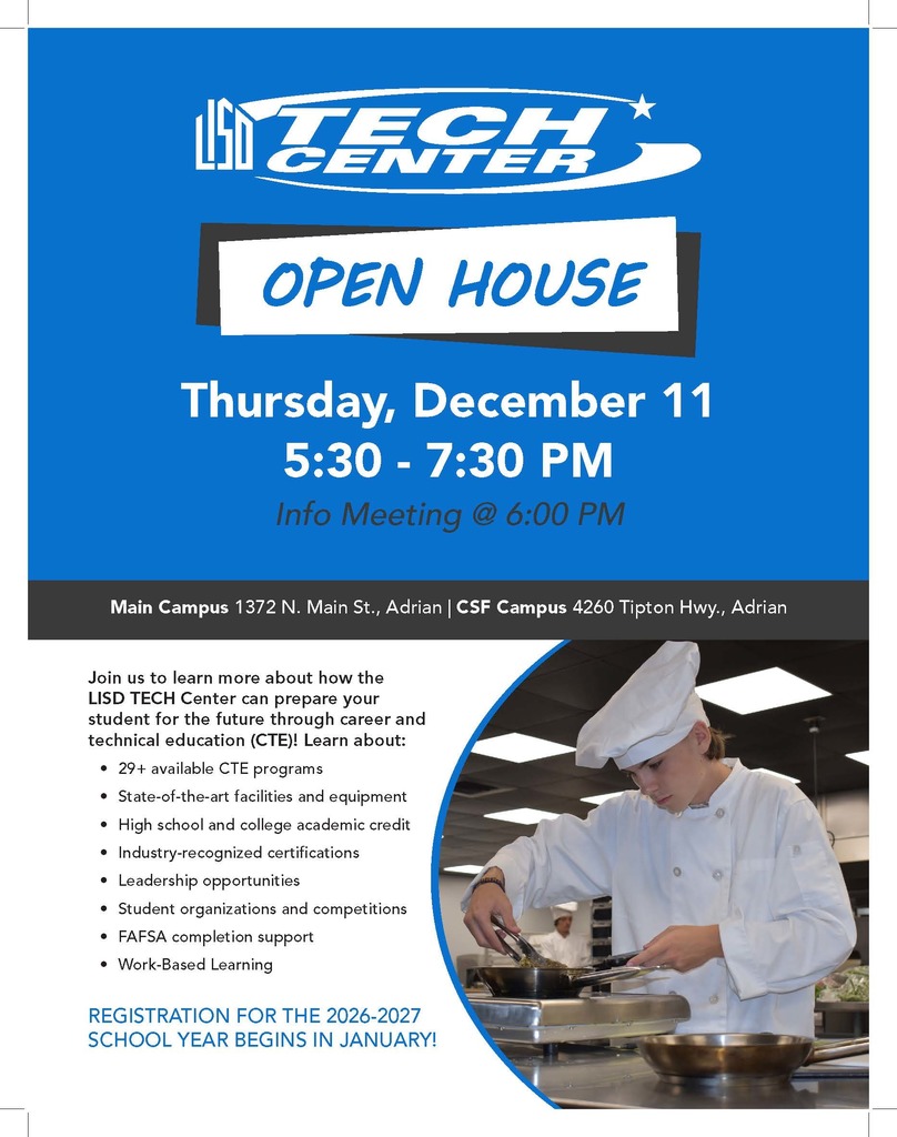 TECH Center Open House Flyer