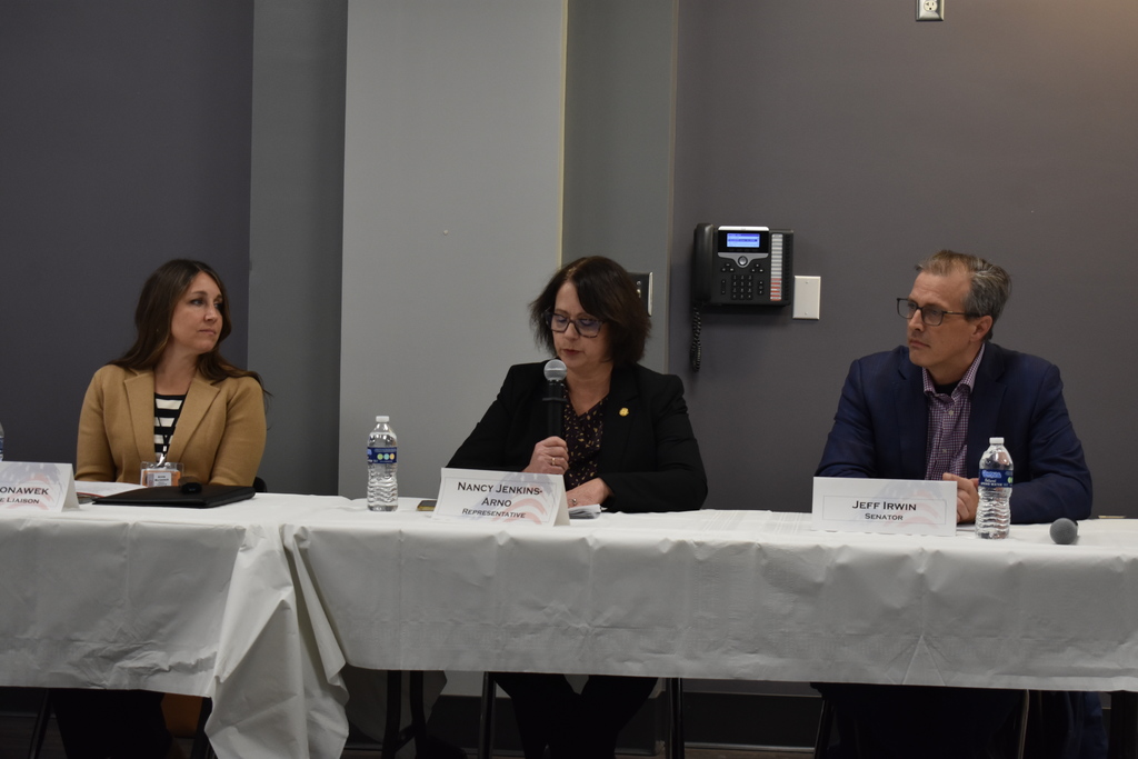 Rep Jenkins-Arno speaking