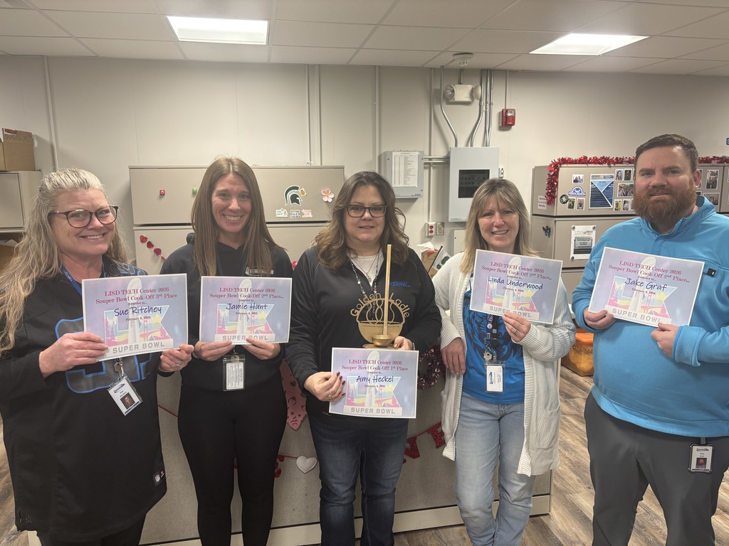 Group shot of soup contest winners holding certificates