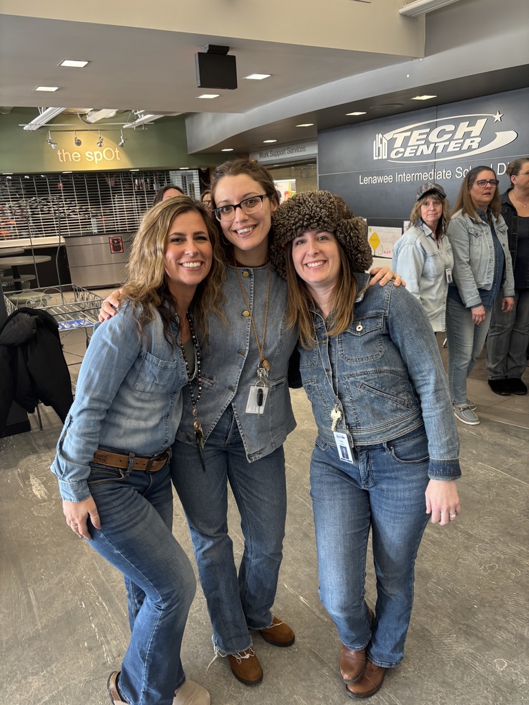 staff in denim