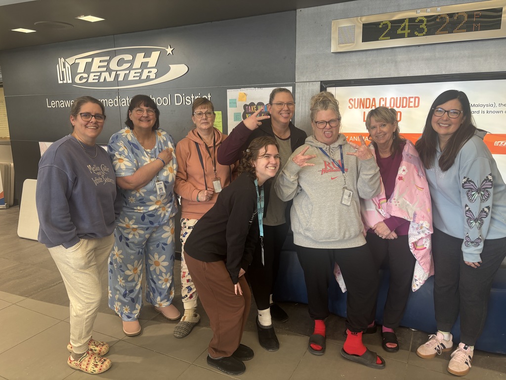 Office staff dressed as students