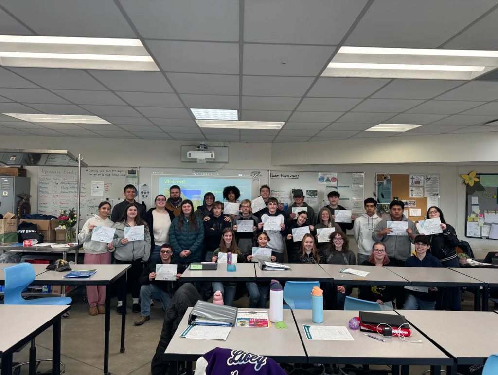 PM students with certificates