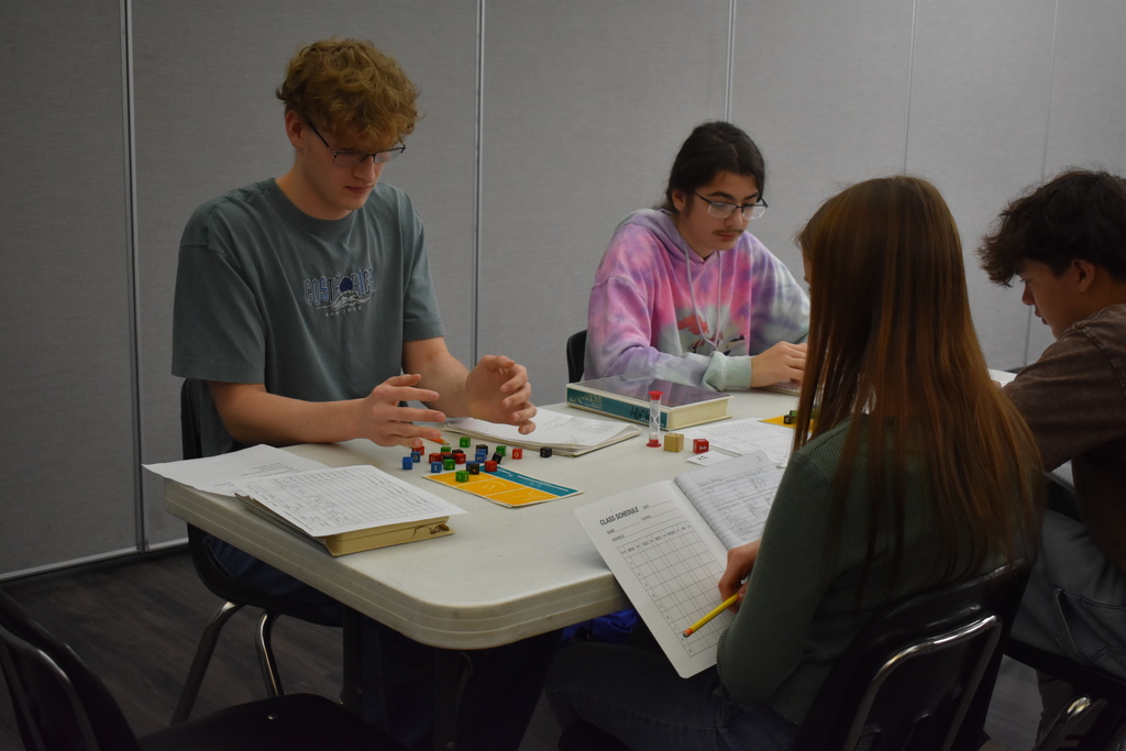 High school students mid game for equations