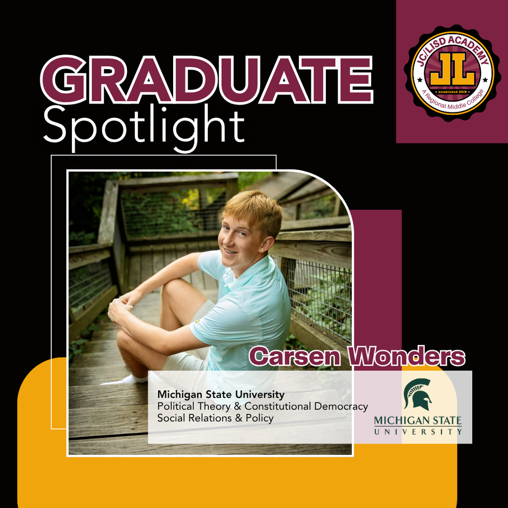 Spotlight for Casen Wonders with his photo